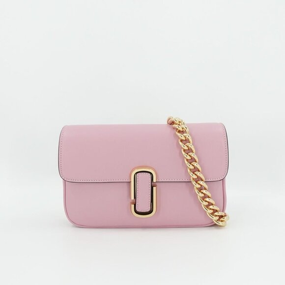 Marc Jacobs Women's The J Marc Classic Crossbody Shoulder Bag Quartz Pink OS - Picture 16 of 16